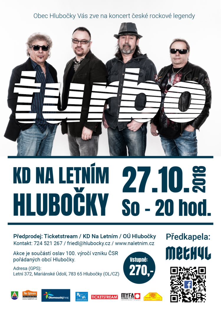 Koncert Turbo - Hlubočky