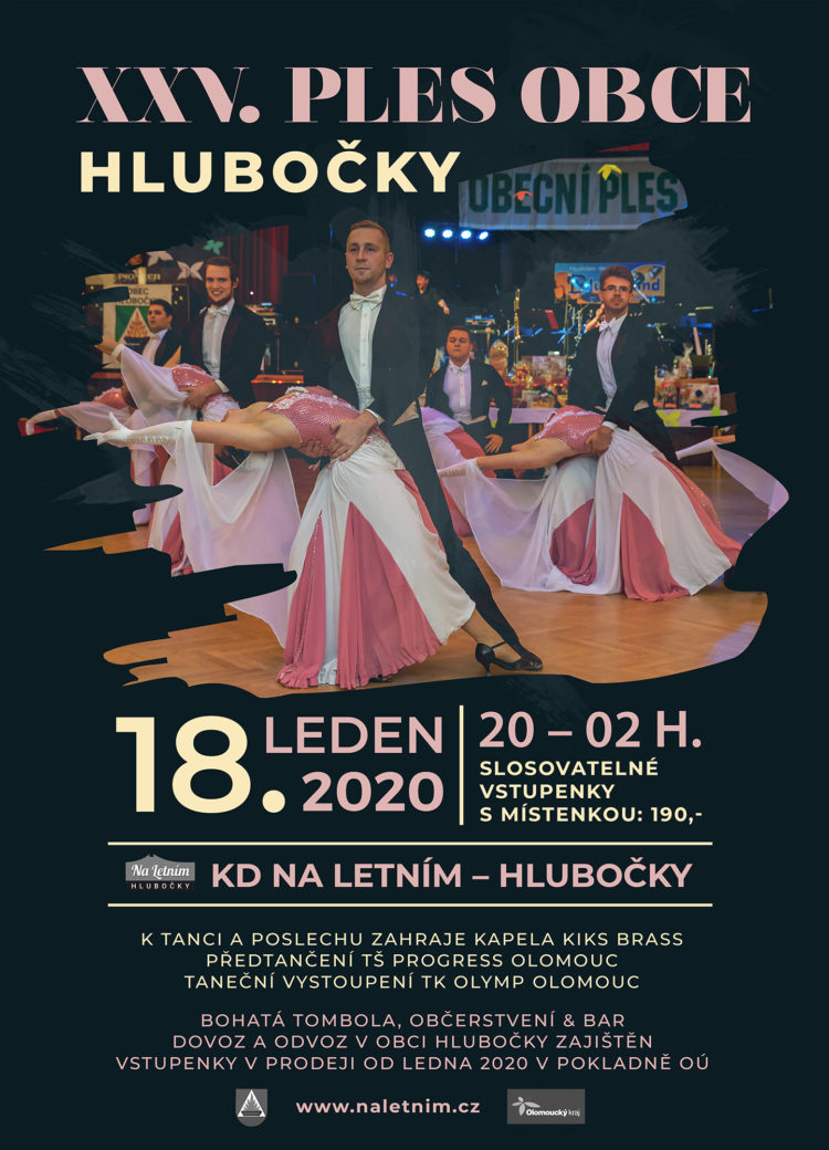 25. Ples obce Hlubočky (2020)