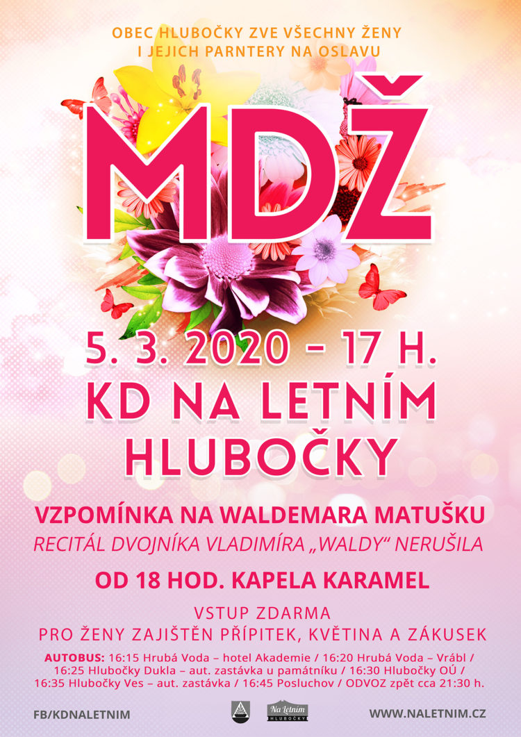 MDŽ - KD Na Letním - Hlubočky