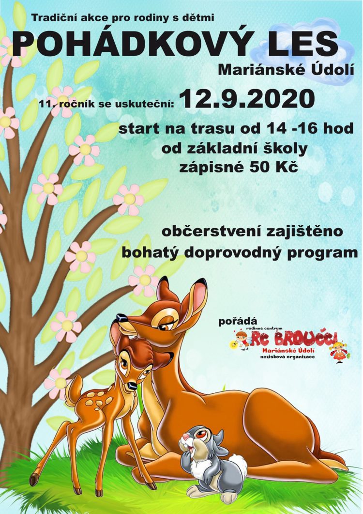 Pohádkový les 2020 - Hlubočky