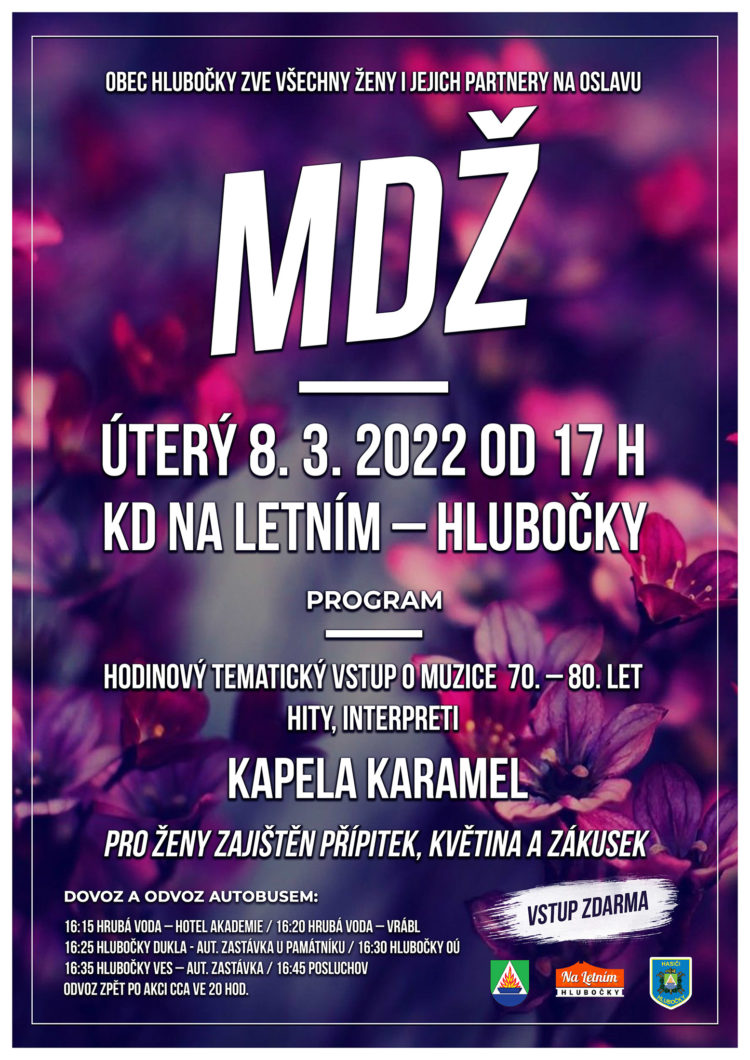 MDŽ - Hlubočky 2022