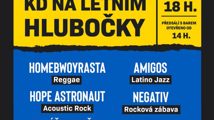Benefiční koncert Help Ukraine - Hlubočky