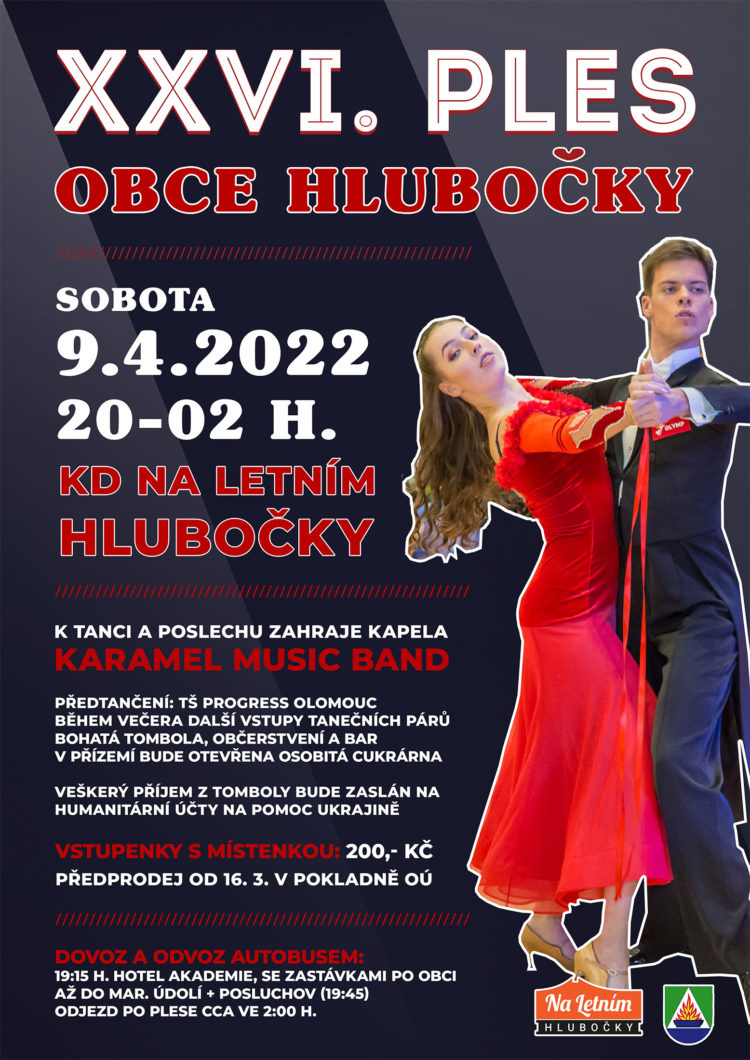 Obecní ples Hlubočky 2022