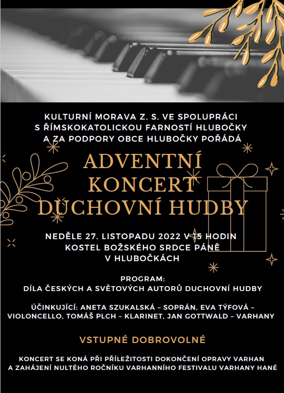 Adventní koncert Hlubočky